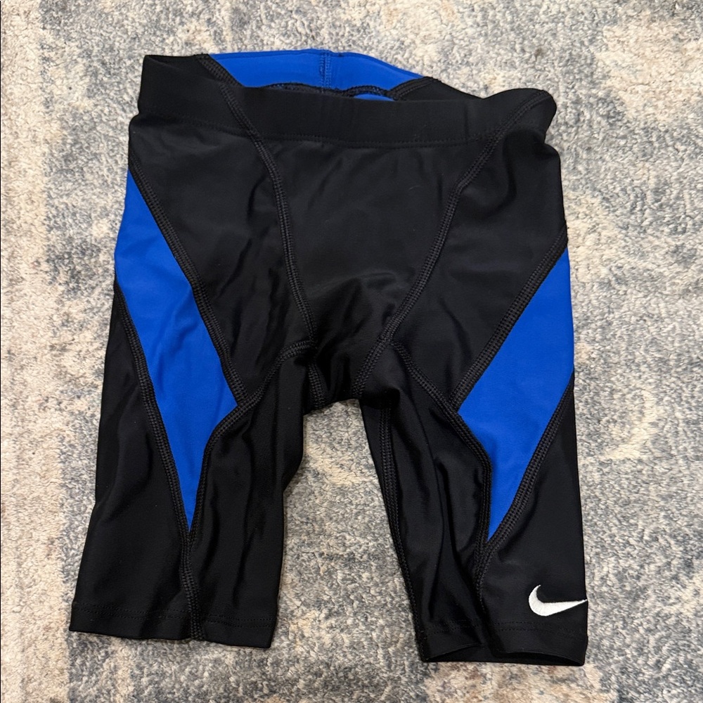 Nike Black and Blue swim team